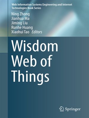 cover image of Wisdom Web of Things